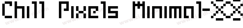 Chill Pixels Minimal字体转换